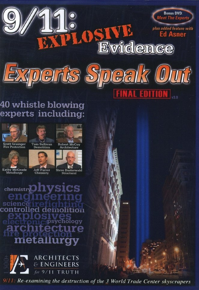 9/11: Explosive Evidence - Experts Speak Out - Plakate