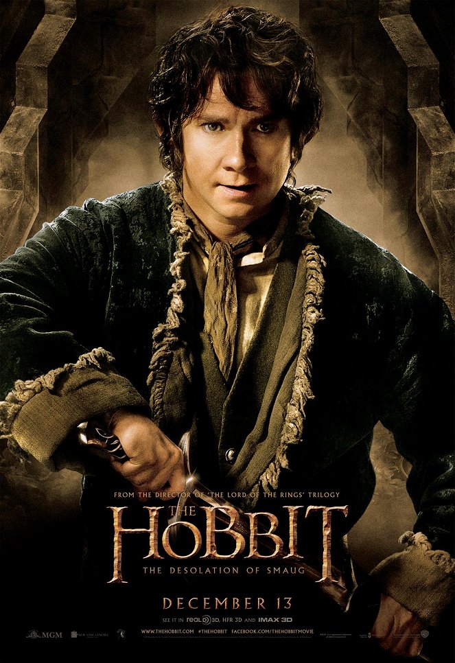 O Hobbit: A Desolação de Smaug - Cartazes