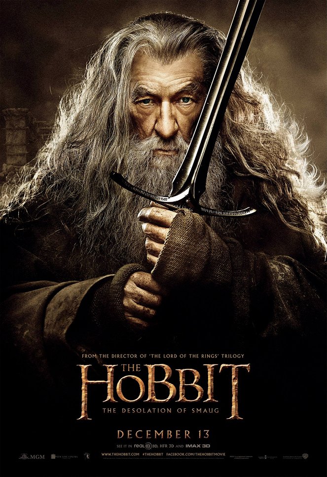 El hobbit: La desolación de Smaug - Carteles