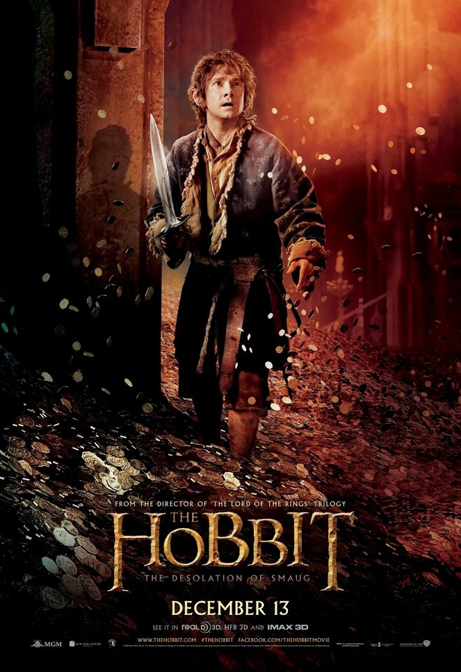 Le Hobbit : La désolation de Smaug - Affiches