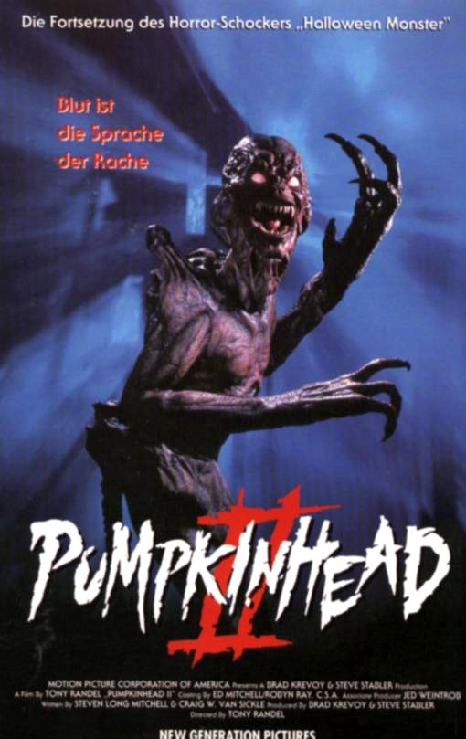 Pumpkinhead II: Blood Wings - Plakátok