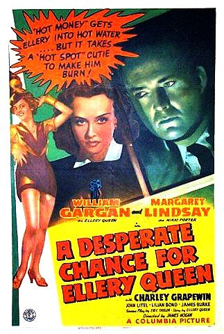 A Desperate Chance for Ellery Queen - Affiches