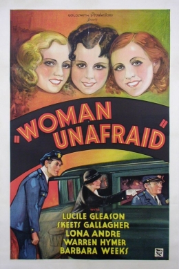 Woman Unafraid - Posters