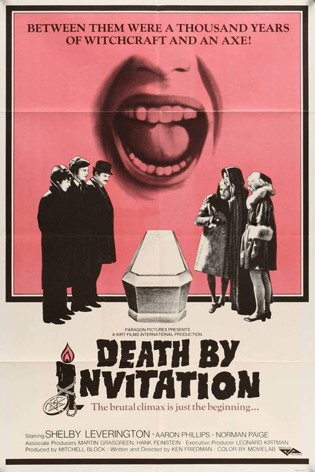 Death by Invitation - Cartazes