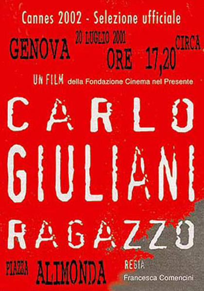 Carlo Giuliani, Ragazzo - Affiches