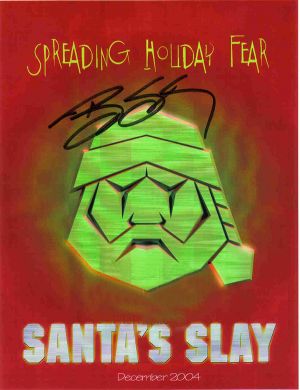 Santa's Slay - Carteles