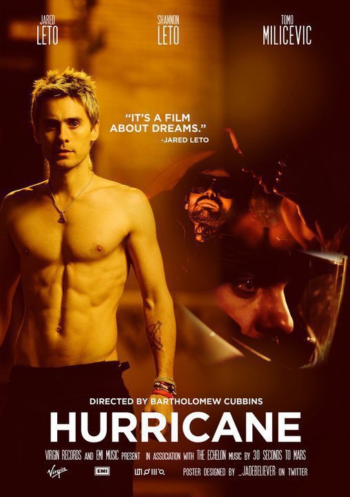 30 Seconds to Mars: Hurricane - Carteles