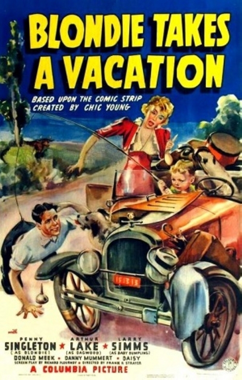 Blondie Takes a Vacation - Carteles
