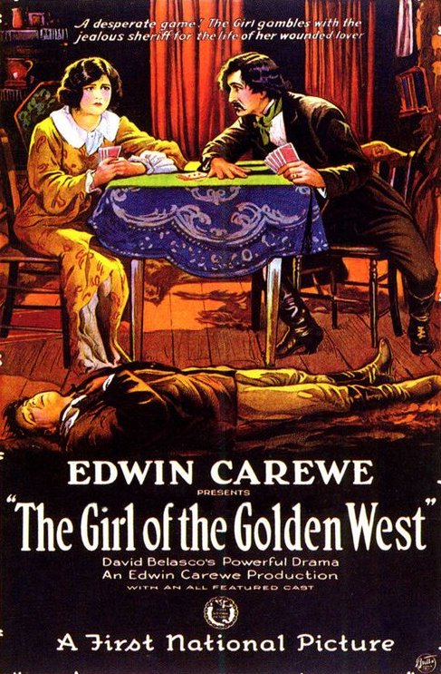 The Girl of the Golden West - Plakate