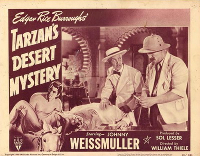 Tarzan's Desert Mystery - Plakáty