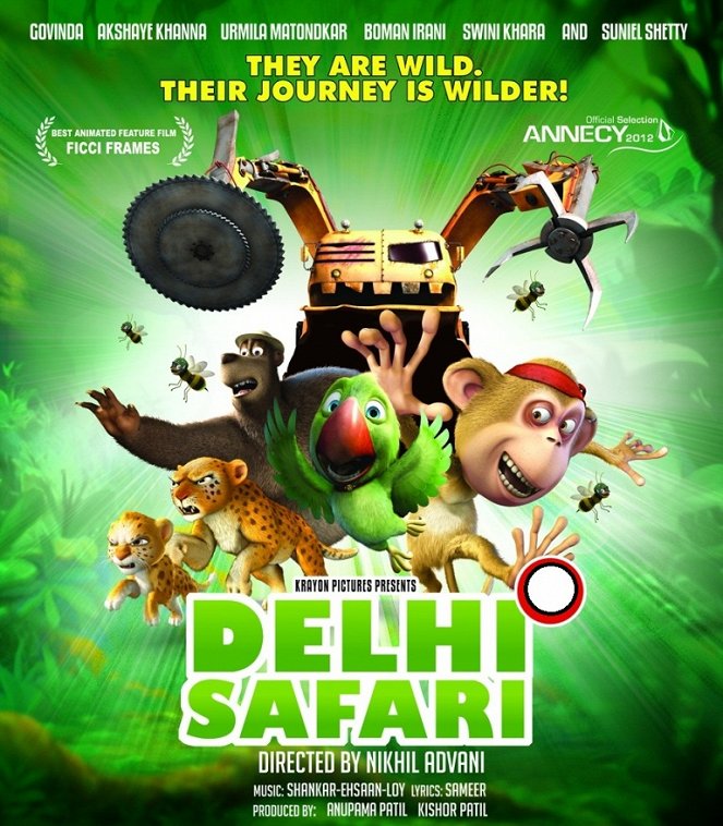 Delhi Safari - Plakaty
