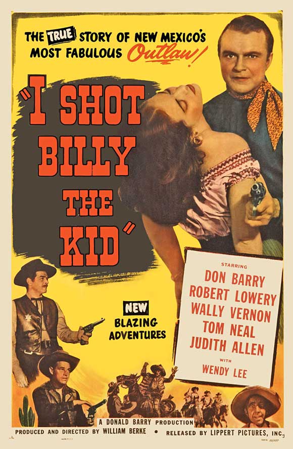 I Shot Billy the Kid - Plakátok