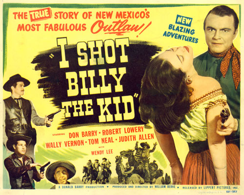 I Shot Billy the Kid - Carteles