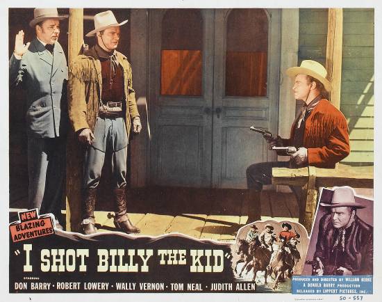 I Shot Billy the Kid - Julisteet