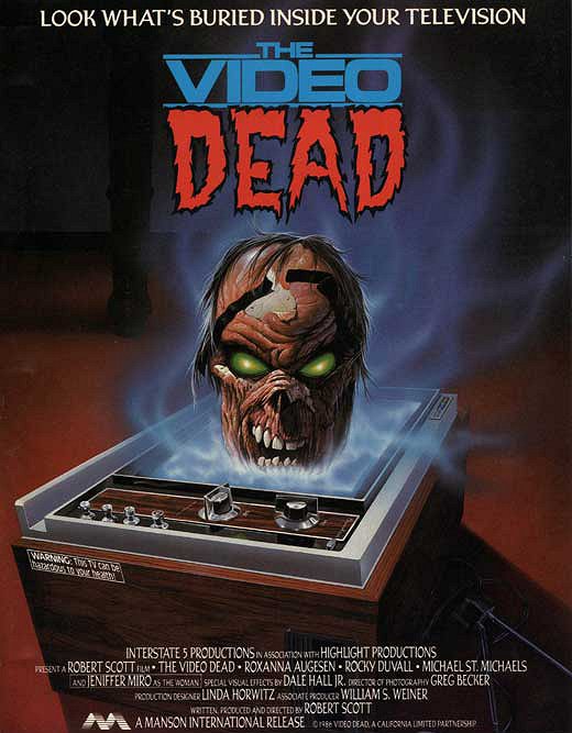 The Video Dead - Posters