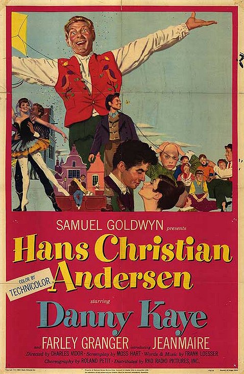 Hans Christian Andersen et la danseuse - Affiches