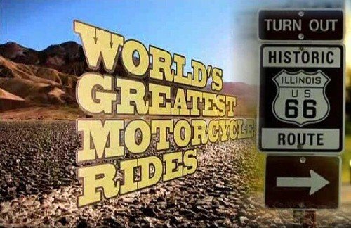 World's Greatest Motorcycle Rides - Plakate