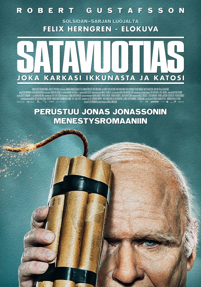 Satavuotias, joka karkasi ikkunasta ja katosi - Julisteet