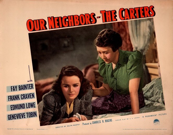 Our Neighbors - The Carters - Plakaty