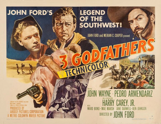 3 Godfathers - Posters