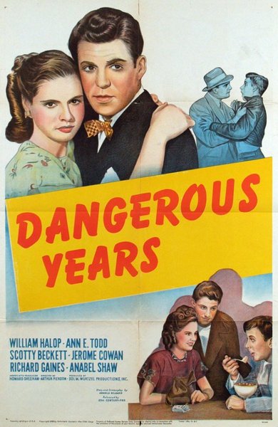 Dangerous Years - Plakate