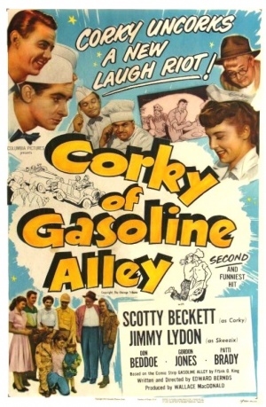 Corky of Gasoline Alley - Carteles