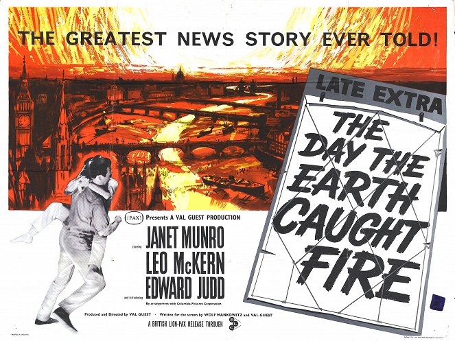Der Tag, an dem die Erde Feuer fing - Plakate