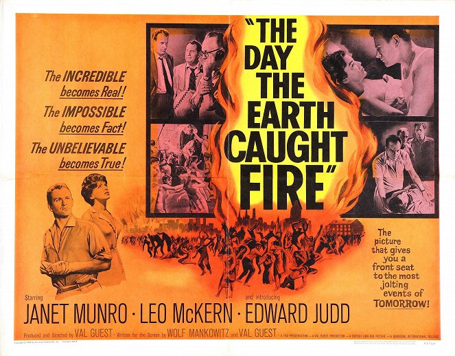 The Day the Earth Caught Fire - Posters