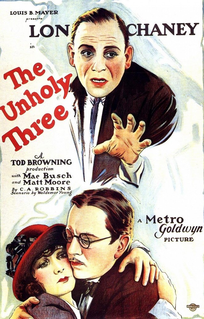 The Unholy Three - Plakate