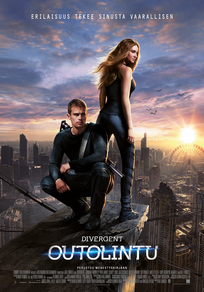 Divergent - Outolintu - Julisteet