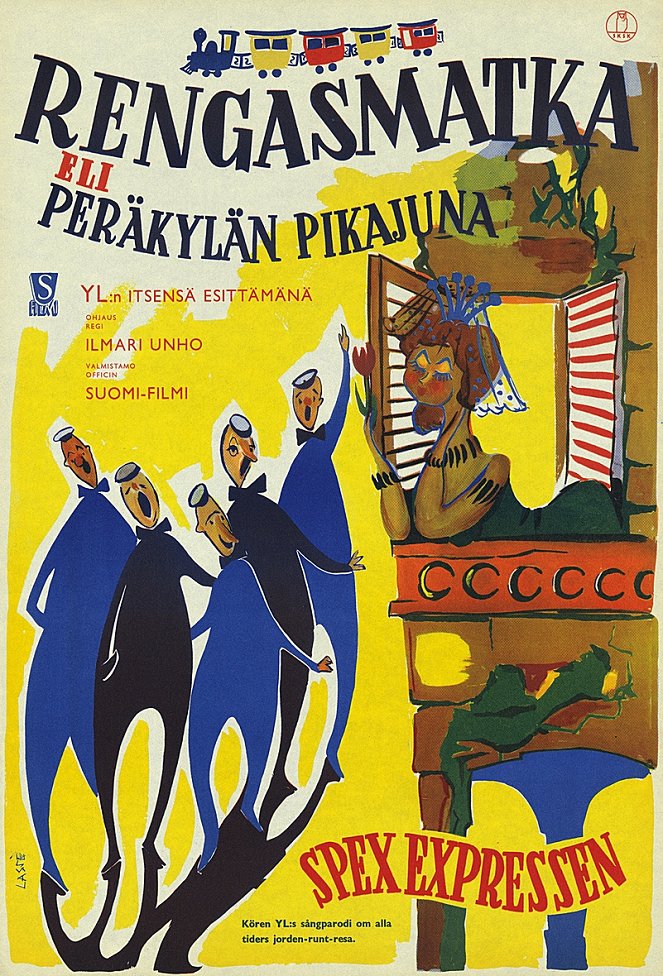 Rengasmatka eli Peräkylän pikajuna - Posters