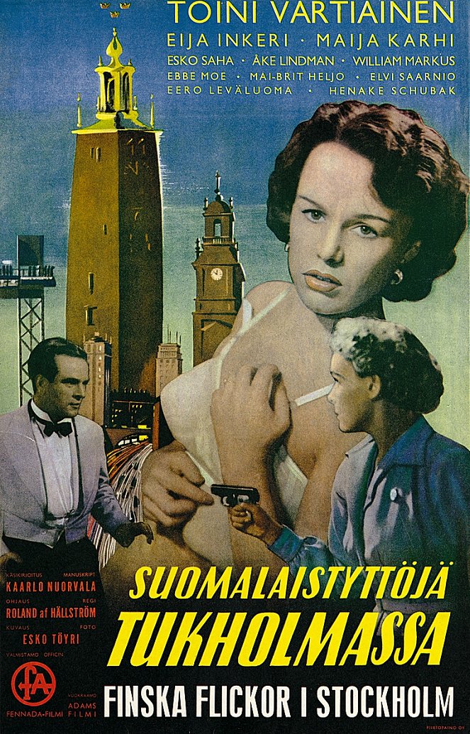 Finlandaises à Stockholm - Affiches