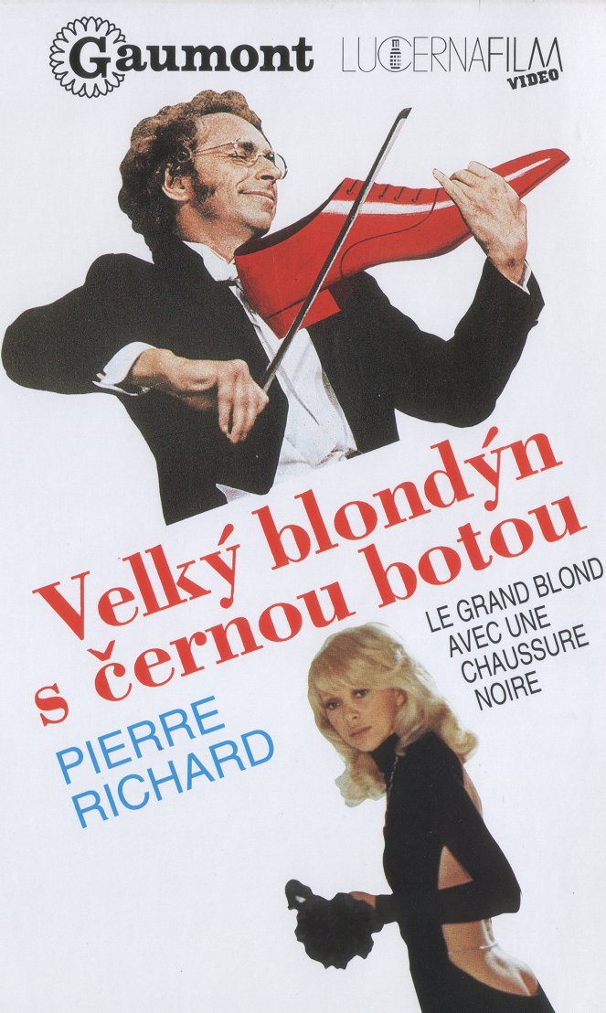 Velký blondýn s černou botou - Plakáty