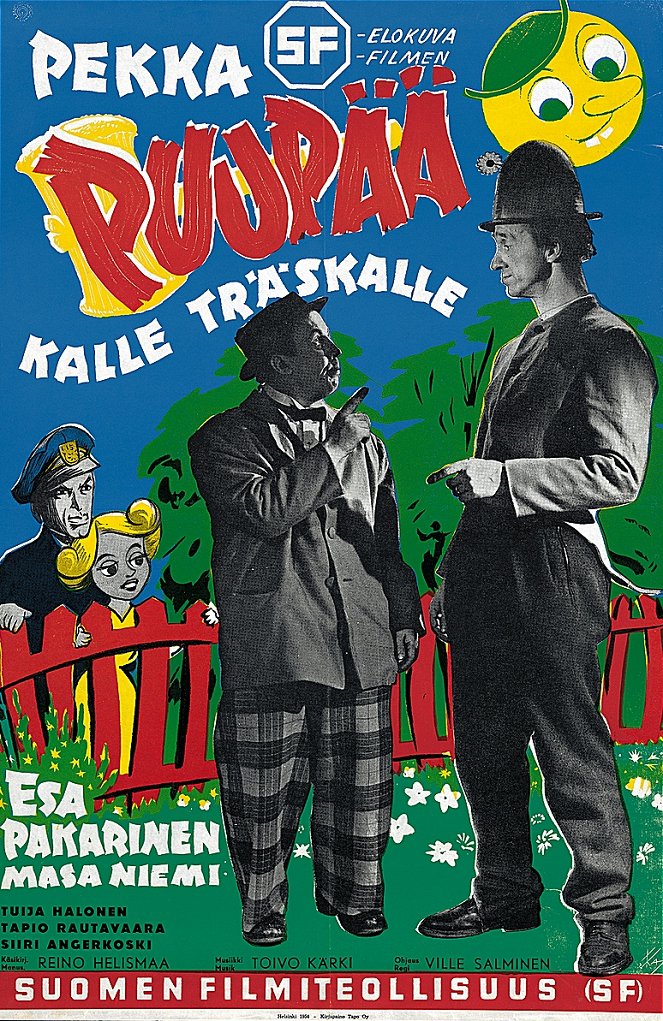 Pekka Puupää - Plakátok