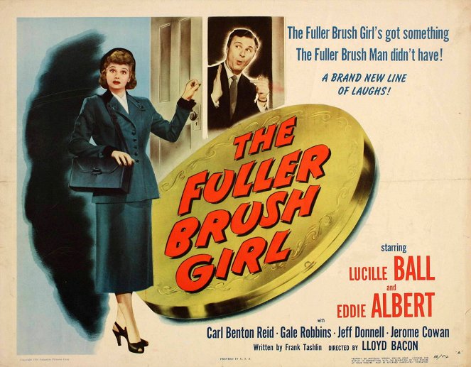 The Fuller Brush Girl - Affiches