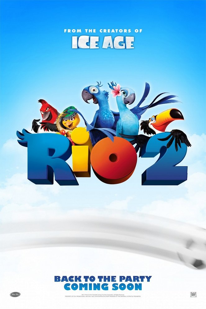 Rio 2 - Affiches