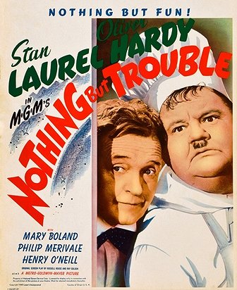 Nothing But Trouble - Affiches