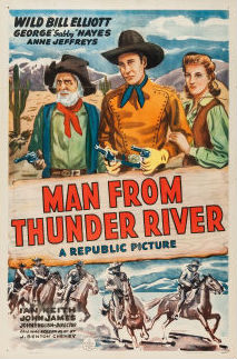 The Man from Thunder River - Cartazes