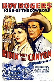 Ridin' Down the Canyon - Posters
