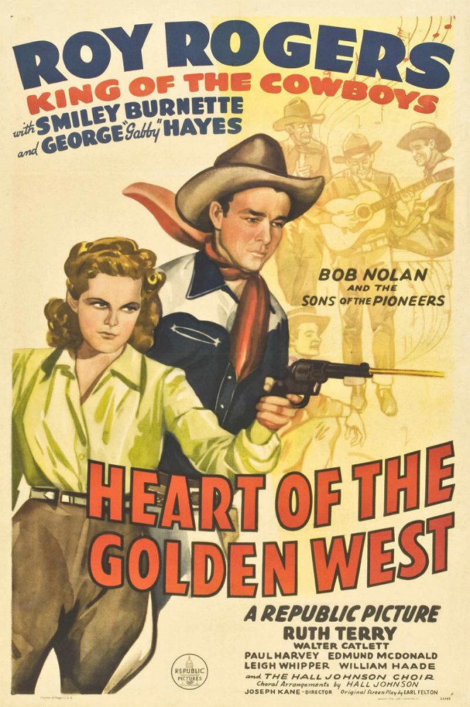 Heart of the Golden West - Affiches