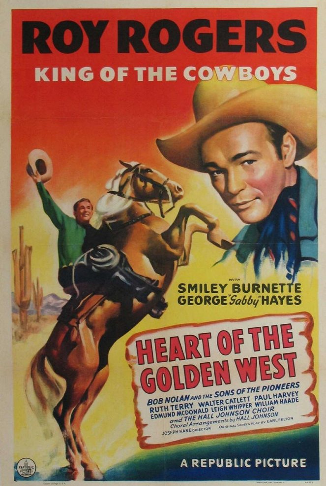 Heart of the Golden West - Affiches