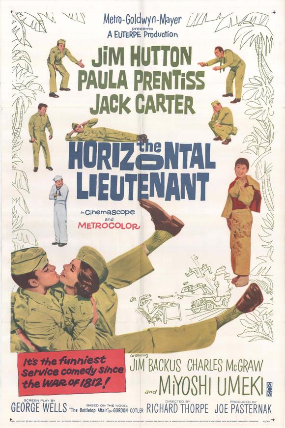 The Horizontal Lieutenant - Posters