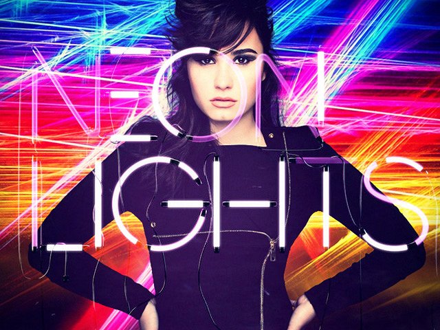 Demi Lovato - Neon Lights - Plakate
