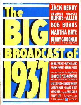 The Big Broadcast of 1937 - Cartazes