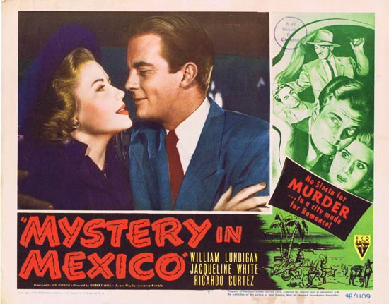Mystery in Mexico - Cartazes