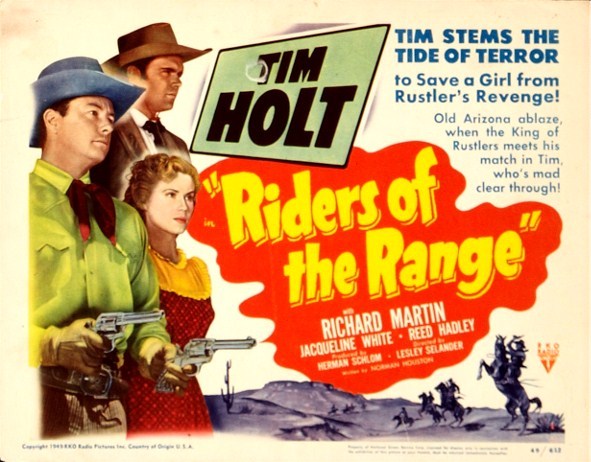 Riders of the Range - Plakaty