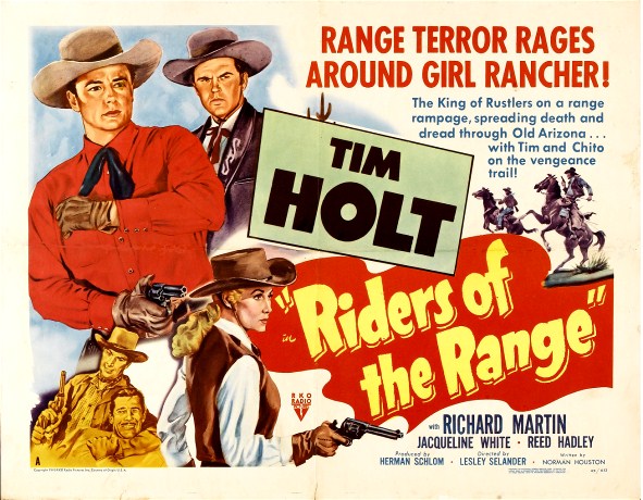Riders of the Range - Plakate