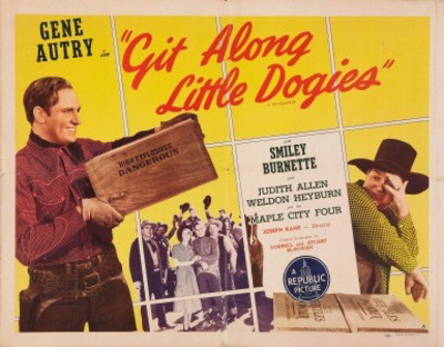 Git Along, Little Dogies - Plakate