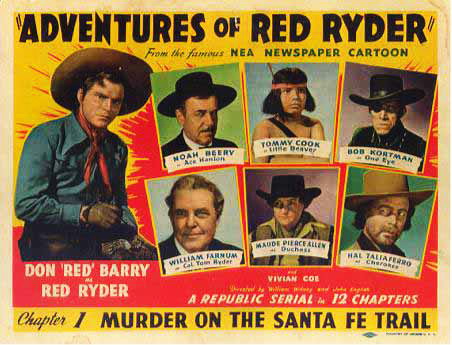 Adventures of Red Ryder - Plakate