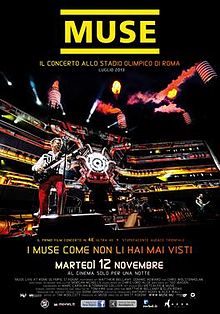 Muse: Live At Rome Olympic Stadium - Cartazes